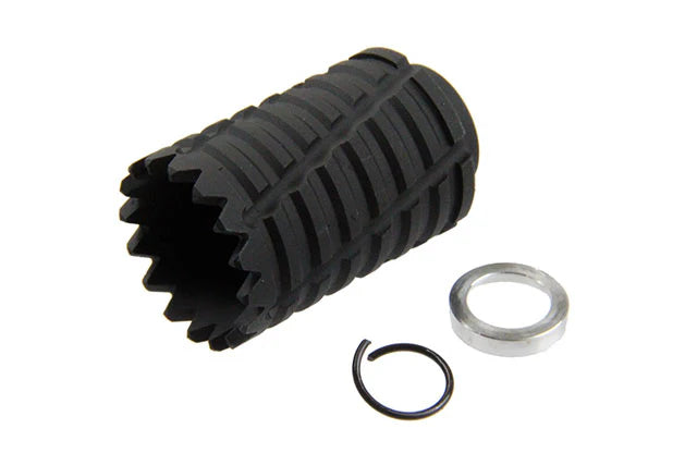 APS サウンドブラスター フラッシュハイダー 14mm 用 ( APS-BB025 )-タイプ C-AIRSOFT GOGO エアガン・サバゲー用品通販