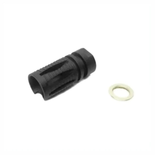 APS スチール KAC KS スタイル フラッシュハイダー 14mm用 ( BB010A )-AIRSOFT GOGO エアガン・サバゲー用品通販