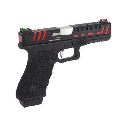 APS スコーピオン D モッド ピストル (CO2 マガジン付き) GBB エアソフト (スコーピオン-c) - ブラック-AIRSOFT GOGO エアガン・サバゲー用品通販