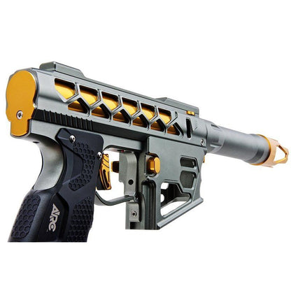 ARC AIRSOFT ARC-1 HPA パワード エアソフト ライフル - グレー / ゴールド-AIRSOFT GOGO エアガン・サバゲー用品通販