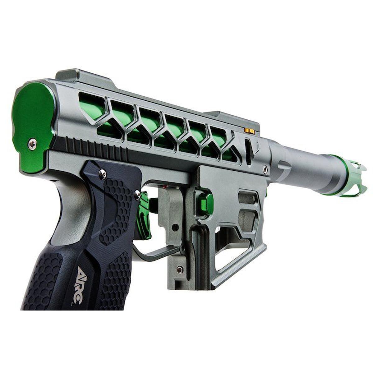 ARC AIRSOFT ARC-1 HPA パワード エアソフト ライフル - グレー/グリーン-AIRSOFT GOGO エアガン・サバゲー用品通販