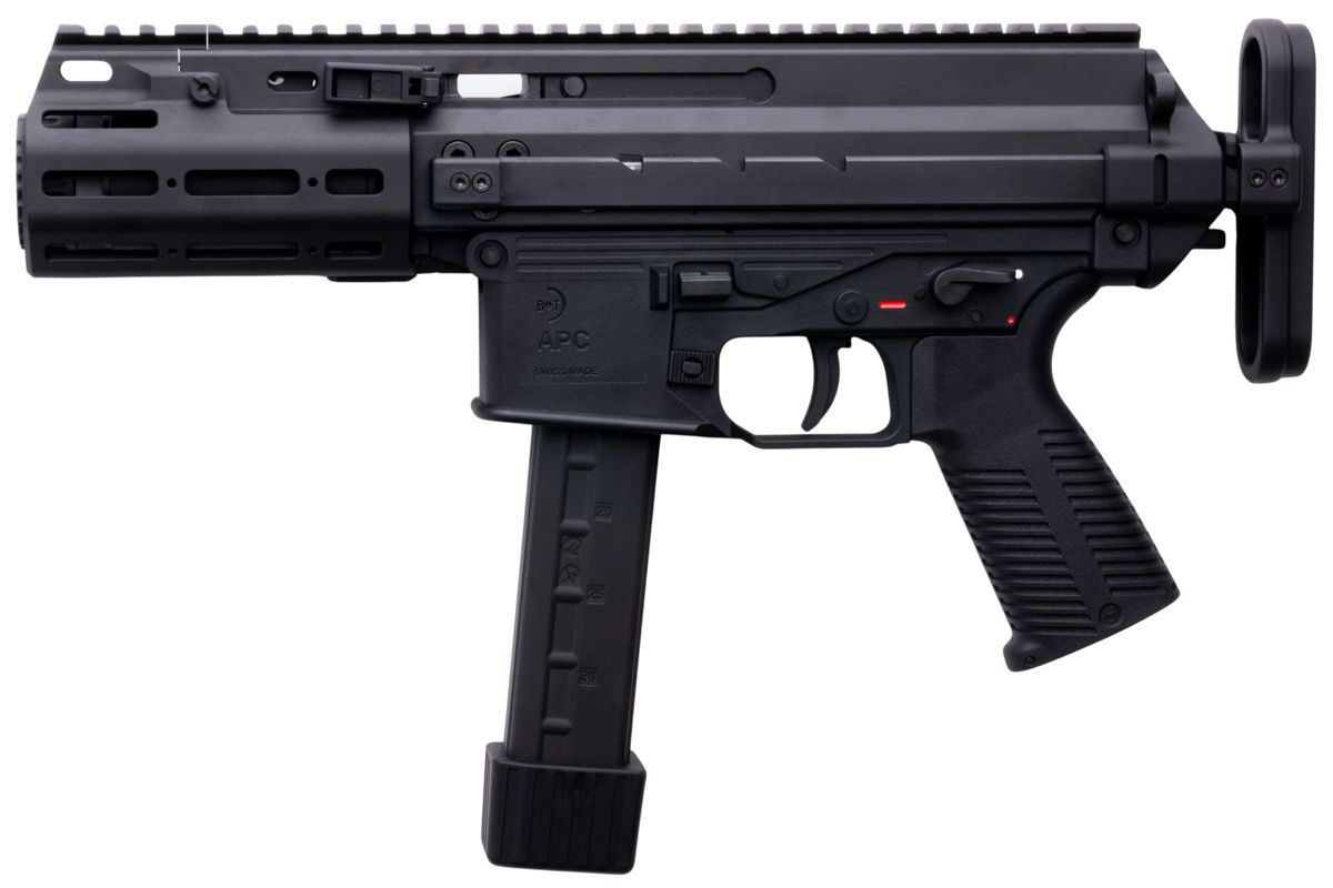ARCHWICK B&T ライセンス APC9K SD2 GBB エアソフト SMG - ブラック-AIRSOFT GOGO エアガン・サバゲー用品通販