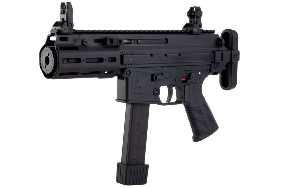 ARCHWICK B&T ライセンス APC9K SD2 GBB エアソフト SMG - ブラック-AIRSOFT GOGO エアガン・サバゲー用品通販