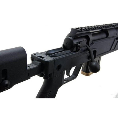 ARCHWICK B&T SPR 300 プロ ボルト アクション エアソフト スナイパー ライフル - ブラック (スプリング パワー)-AIRSOFT GOGO エアガン・サバゲー用品通販