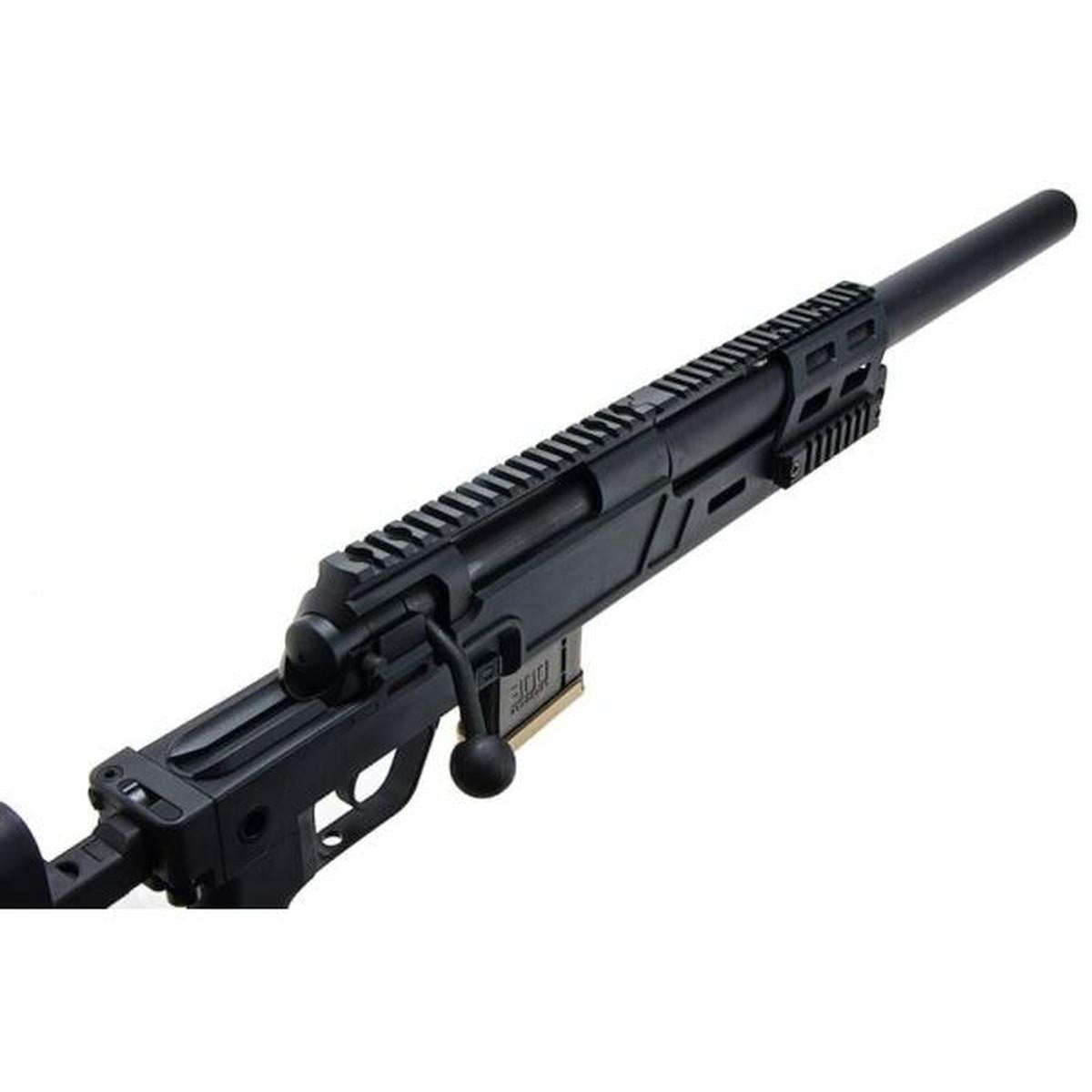 ARCHWICK B&T SPR 300 プロ ボルト アクション エアソフト スナイパー ライフル - ブラック (スプリング パワー)-AIRSOFT GOGO エアガン・サバゲー用品通販