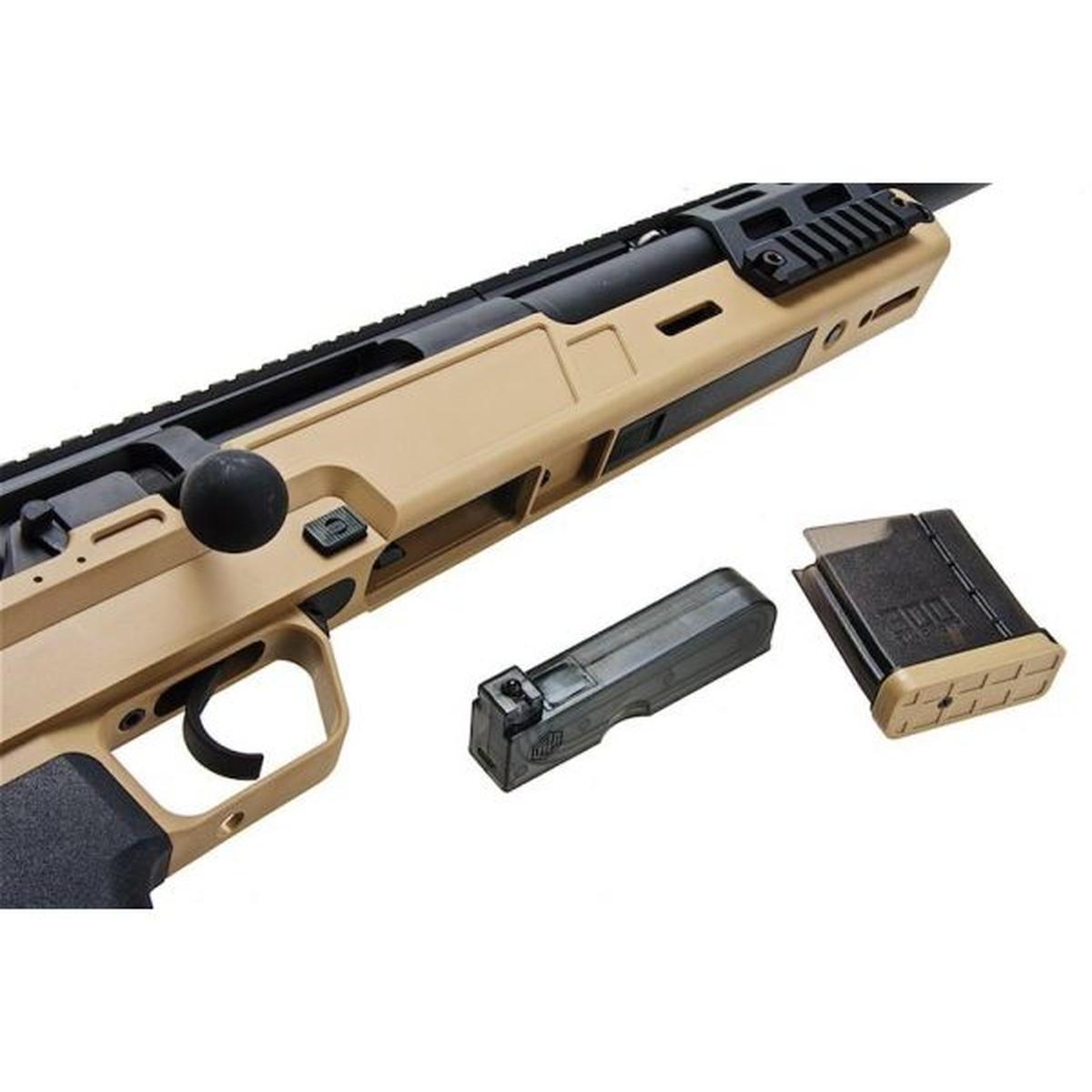 ARCHWICK B&T SPR 300 プロ ボルト アクション エアソフト スナイパー ライフル - タン (スプリング パワー)-AIRSOFT GOGO エアガン・サバゲー用品通販