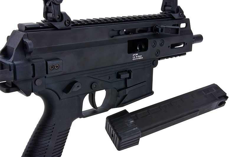 ARCHWICK B&Tライセンス APC9K PRO GBB エアソフトサブマシンガン - ブラック-AIRSOFT GOGO エアガン・サバゲー用品通販