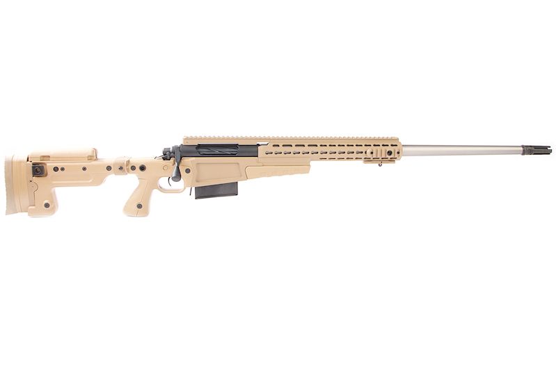 ARCHWICK MK13 MOD 7 エアソフト スナイパーライフル - TAN (スプリングパワー)-AIRSOFT GOGO エアガン・サバゲー用品通販