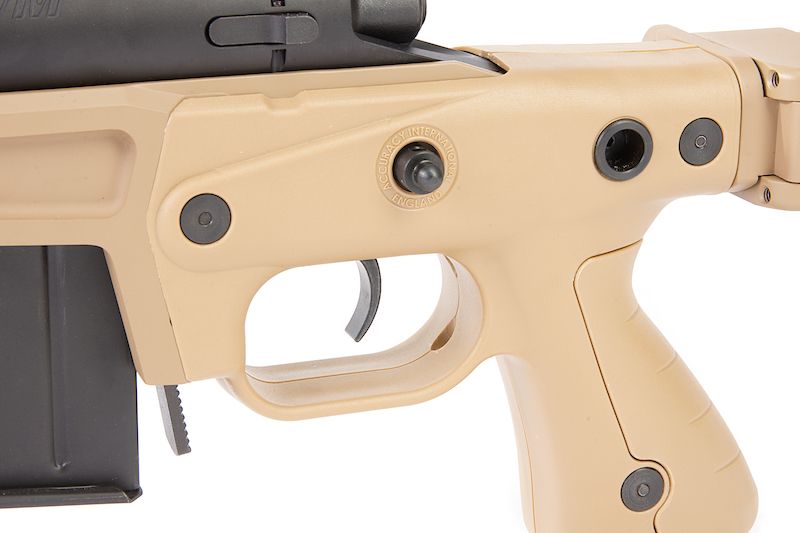 ARCHWICK MK13 MOD 7 エアソフト スナイパーライフル - TAN (スプリングパワー)-AIRSOFT GOGO エアガン・サバゲー用品通販