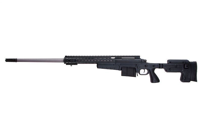ARCHWICK MK13 MOD 7 エアソフトガン スナイパーライフル - ブラック（スプリングパワー）-AIRSOFT GOGO エアガン・サバゲー用品通販