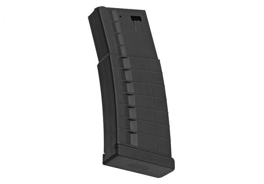 Arcturus 416 マガジン (300発 DMAG、Hi-Cap Flash EMM AEG マガジン) - ブラック-AIRSOFT GOGO エアガン・サバゲー用品通販