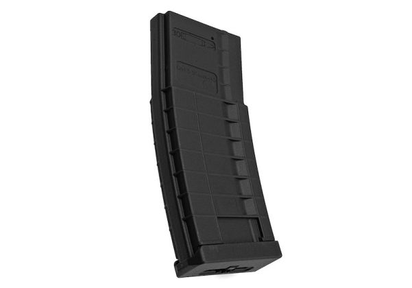 Arcturus 416 マガジン (340発 AEG DMAG、ハイキャップホイール EMM AEG マガジン) - ブラック-AIRSOFT GOGO エアガン・サバゲー用品通販