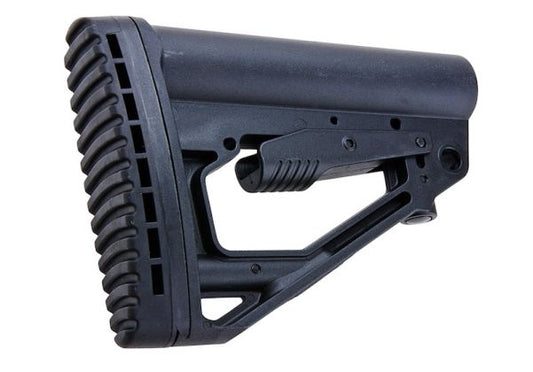 Arcturus AK12 折りたたみ式タクティカルストック - ブラック-AIRSOFT GOGO エアガン・サバゲー用品通販