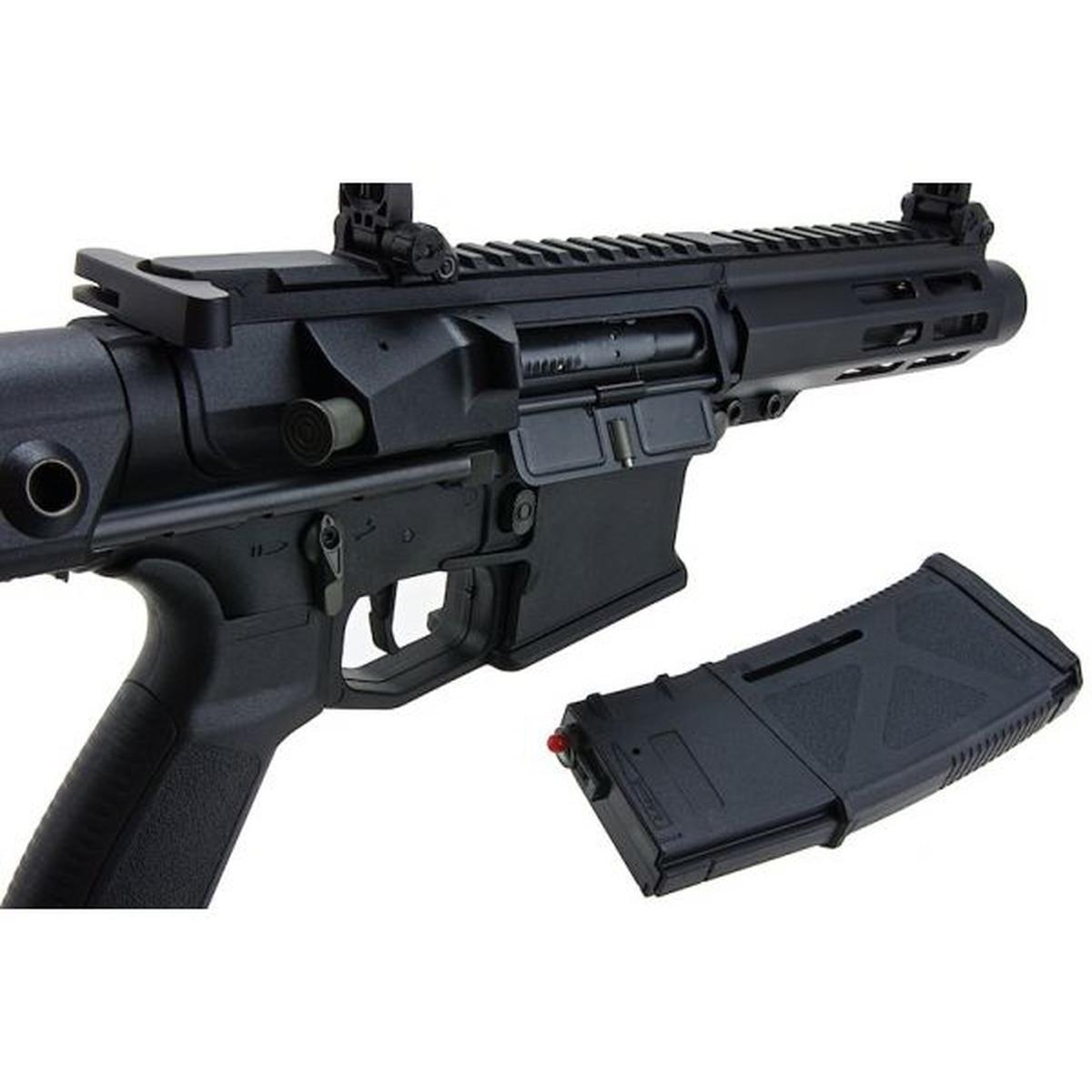 ARCTURUS KARAMBIT MOD1 PDW 5.5 インチ エアソフト AEG ライフル (LITE ME バージョン、ブラック)-AIRSOFT GOGO エアガン・サバゲー用品通販