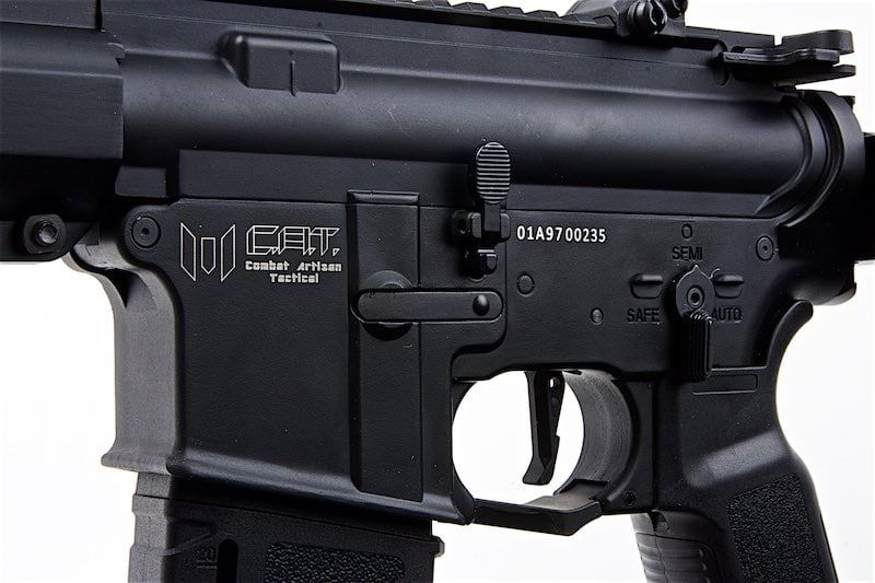 Arcturus X CAT M4 / AR15 Explorer エアソフト M4 AEG ライフル (8.5 インチ、ブラック)-AIRSOFT GOGO エアガン・サバゲー用品通販