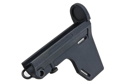 ARES アメーバ プロ ストック アタッチメント (タイプ E) AM-ABS009用 - ブラック-AIRSOFT GOGO エアガン・サバゲー用品通販