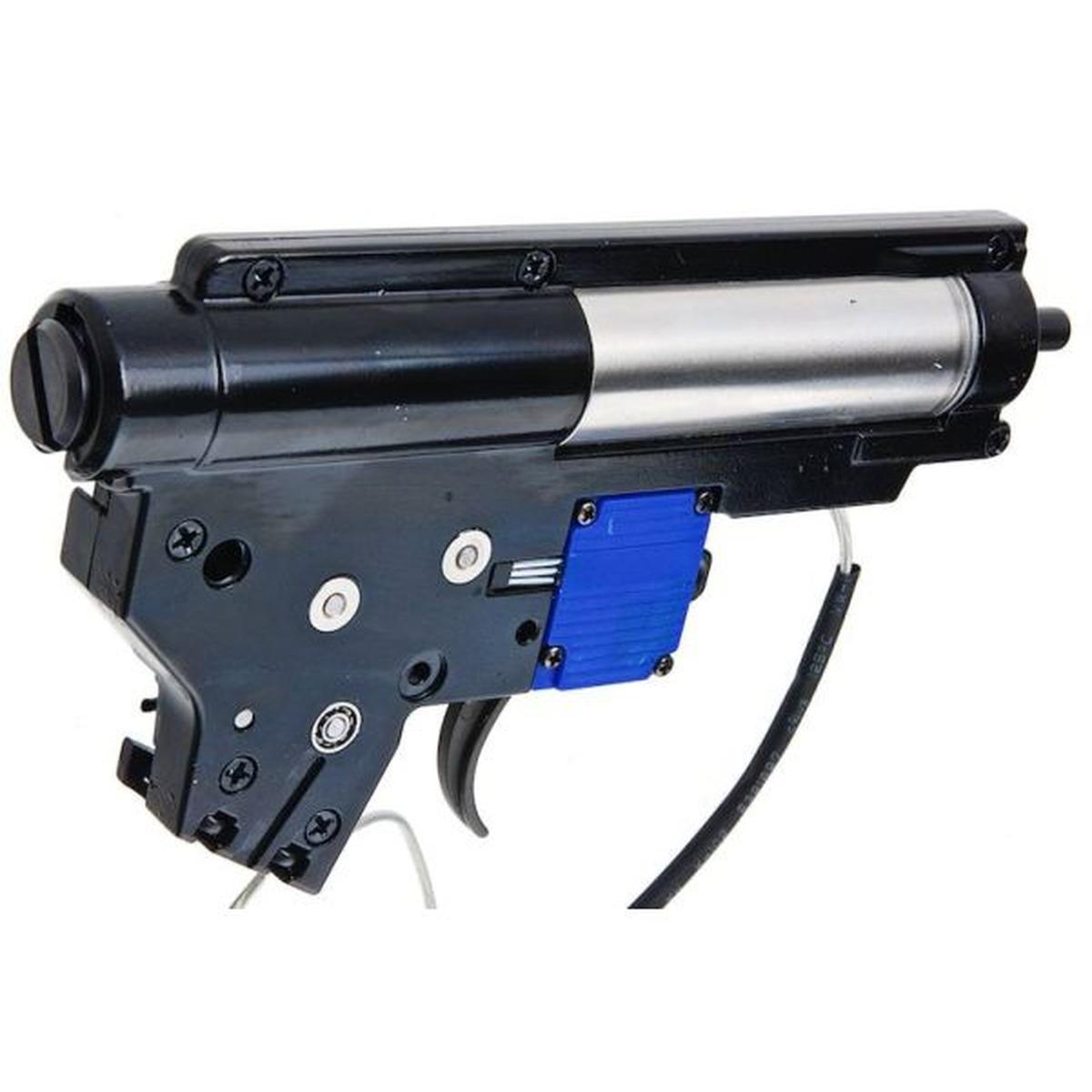 ARES Ameoba / Ares M4シリーズ EFCS メタルコンプリートギアボックスセット ワンピースシリンダー用 - フロントワイヤー-AIRSOFT GOGO エアガン・サバゲー用品通販