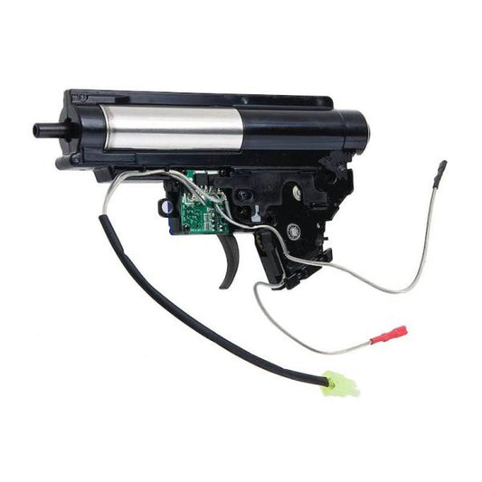ARES Ameoba / Ares M4シリーズ EFCS メタルコンプリートギアボックスセット ワンピースシリンダー用 - フロントワイヤー-AIRSOFT GOGO エアガン・サバゲー用品通販