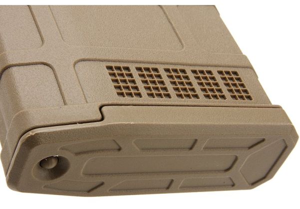 ARES AR308 / SR25-M110シリーズマガジン（装弾数130発） - ダークアース（5個入り/箱セット）-AIRSOFT GOGO エアガン・サバゲー用品通販