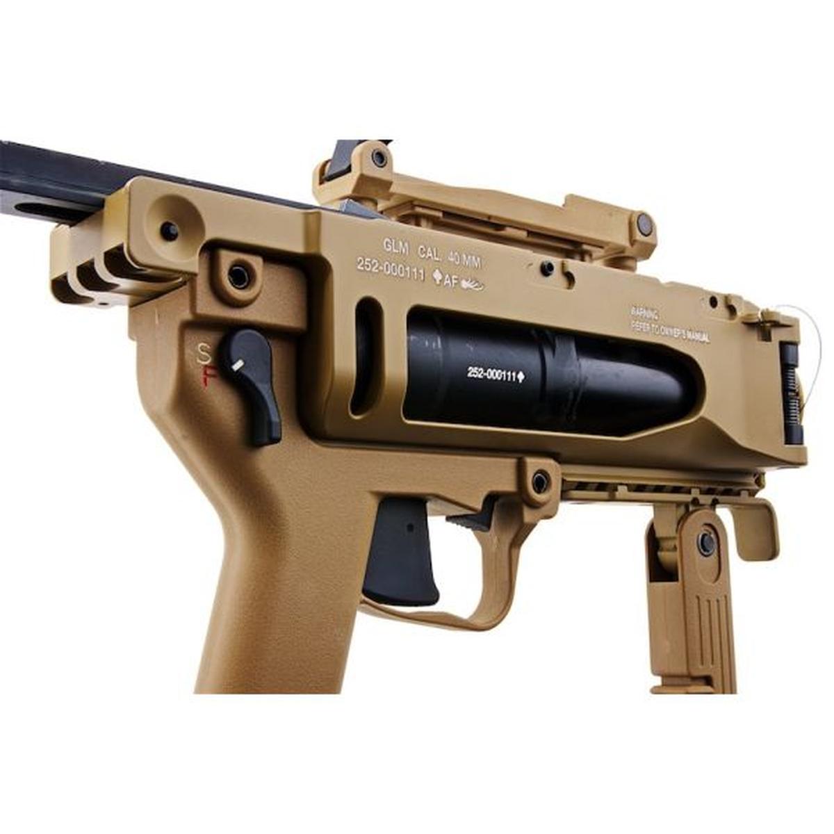 ARES M320 40MM エアソフト グレネード ランチャー - DE (B グレード)-AIRSOFT GOGO エアガン・サバゲー用品通販
