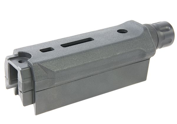 ARES STRIKER AS03 ハンドガード（フラッシュライト付き） - ブラック-AIRSOFT GOGO エアガン・サバゲー用品通販