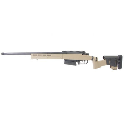 ARES STRIKER AST 01 エアソフト スナイパー ライフル - ダーク アース (スプリング パワー)-AIRSOFT GOGO エアガン・サバゲー用品通販