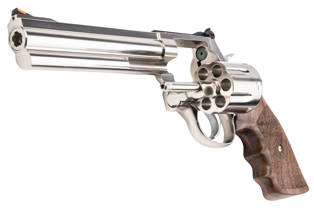 ARES S&W 686 6インチ CO2 リボルバー（銀(ぎん)） - サバゲー 装備