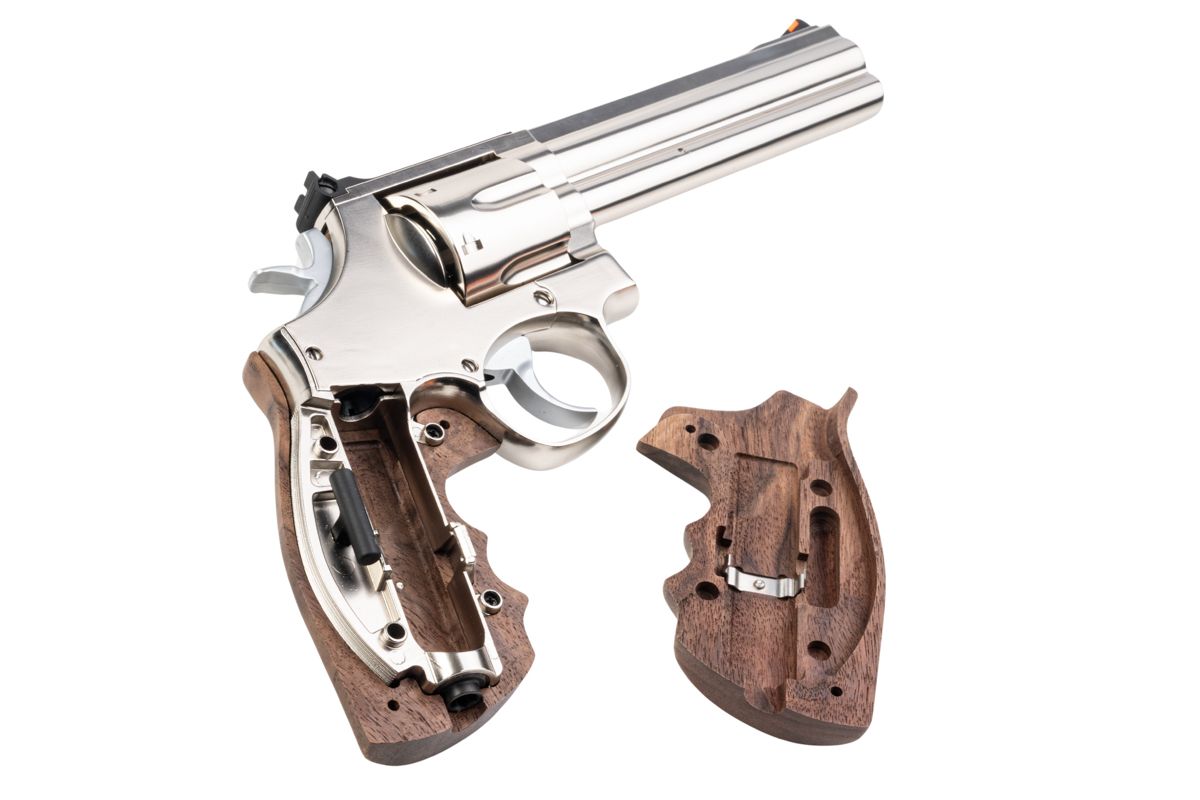 エアーガン リボルバー ARES S&W 686 6インチ CO2 リボルバー（銀(ぎん)） - サバゲー 装備