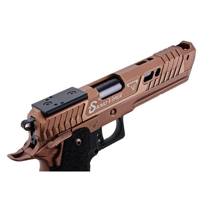 ARMY 武装 TTI ライセンス JW4 サンドバイパー GBB エアソフトピストル (CNC スライド、R615-1)-AIRSOFT GOGO エアガン・サバゲー用品通販