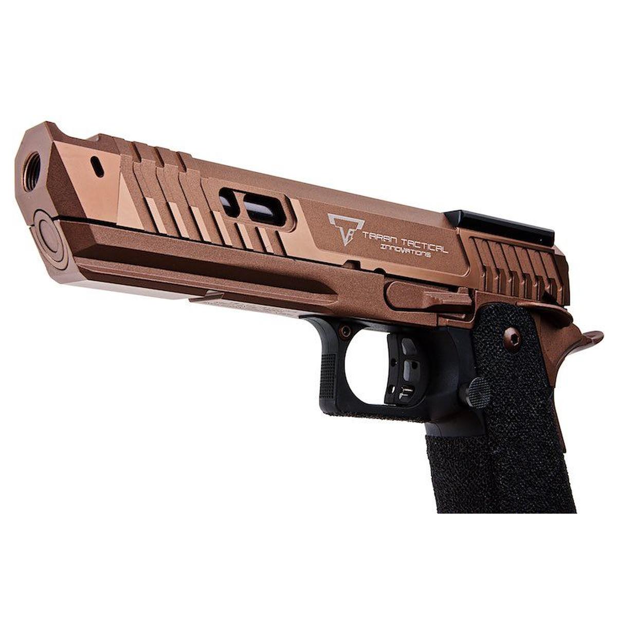 ARMY 武装 TTI ライセンス JW4 サンドバイパー GBB エアソフトピストル (CNC スライド、R615-1)-AIRSOFT GOGO エアガン・サバゲー用品通販