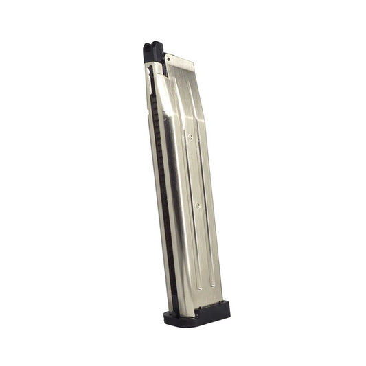 Army Armament 45 Rds ロングガスマガジン - 銀(ぎん) R601 コンバットマスターエアソフト用 (MAG-R601-3)-AIRSOFT GOGO エアガン・サバゲー用品通販