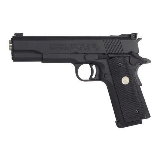 Army Armament 金(きん)カップシリーズ70 GBB エアソフトピストル (ARMY-R29) - ブラック-AIRSOFT GOGO エアガン・サバゲー用品通販