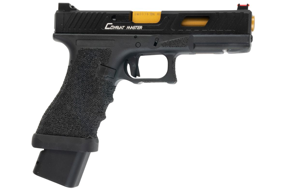 Army Armament G17 TTI コンバットマスター GBB エアソフトピストル (R34-2) - ブラック-AIRSOFT GOGO エアガン・サバゲー用品通販