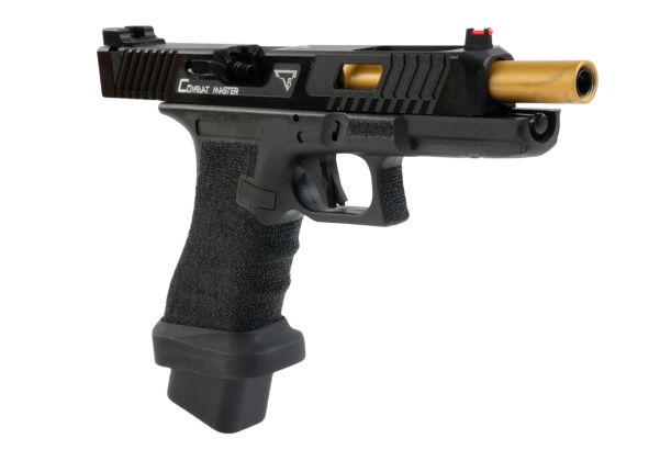 Army Armament G34 TTI コンバットマスター GBB エアソフトピストル (R34-1) - ブラック-AIRSOFT GOGO エアガン・サバゲー用品通販