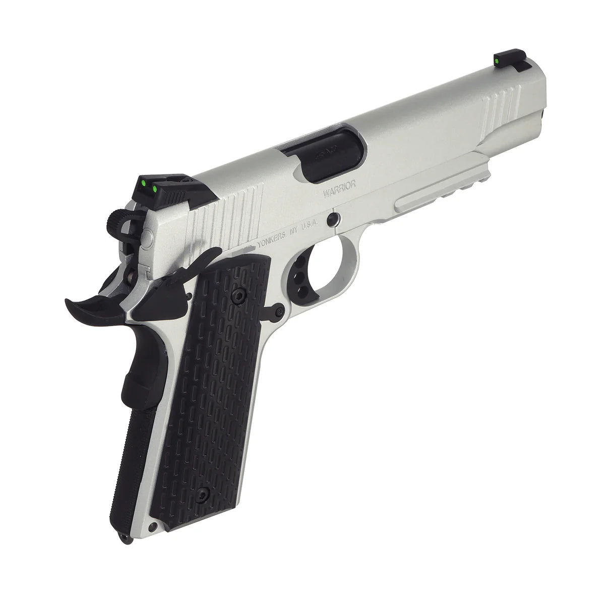 Army Armament キンバー ウォーリアー GBB エアソフトピストル (ARMY-R28) - 銀(ぎん)-AIRSOFT GOGO エアガン・サバゲー用品通販