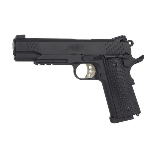Army Armament キンバー ウォーリアー GBB エアソフトピストル (ARMY-R28) - ブラック-AIRSOFT GOGO エアガン・サバゲー用品通販