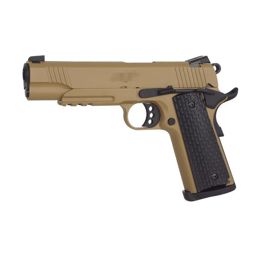 Army Armament キンバー ウォーリアー GBB エアソフトピストル (ARMY-R28) - タン/黄褐-AIRSOFT GOGO エアガン・サバゲー用品通販