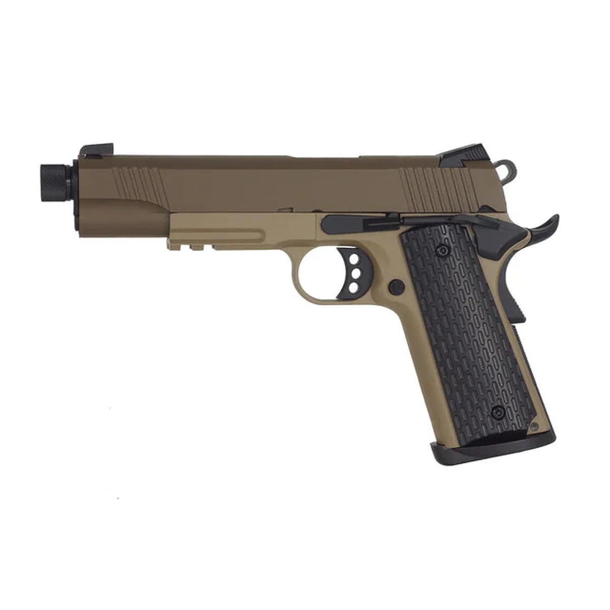 Army Armament M1911 デザートウォリアー GBB エアソフトピストル (ARMY-R28-2)-AIRSOFT GOGO エアガン・サバゲー用品通販