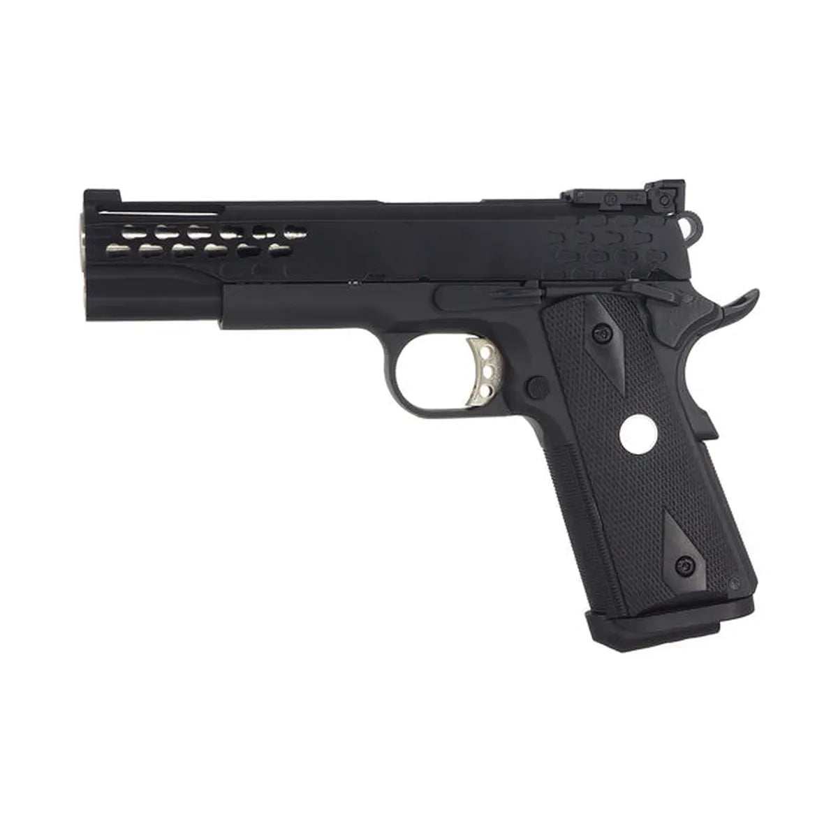Army Armament M1911 キーホールカスタム GBB エアソフトピストル (ARMY-R30-2)-AIRSOFT GOGO エアガン・サバゲー用品通販