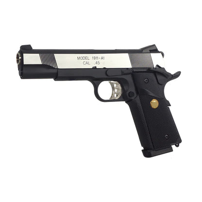 Army Armament MEU M1911 2トーン GBB エアソフトピストル (ARMY-R27Y)-AIRSOFT GOGO エアガン・サバゲー用品通販