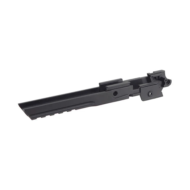 Army Armament オリジナル ミッド フレーム (マーキング付き) R601 コンバット マスター エアソフトガン用 - ブラック-AIRSOFT GOGO エアガン・サバゲー用品通販