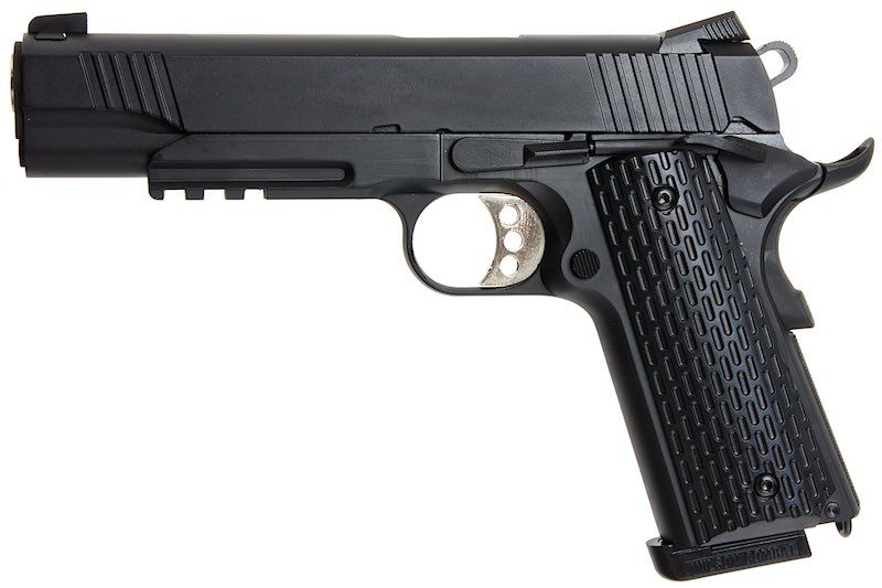 Army Armament R28 1911 グリーンガス エアソフトピストル - ブラック-AIRSOFT GOGO エアガン・サバゲー用品通販