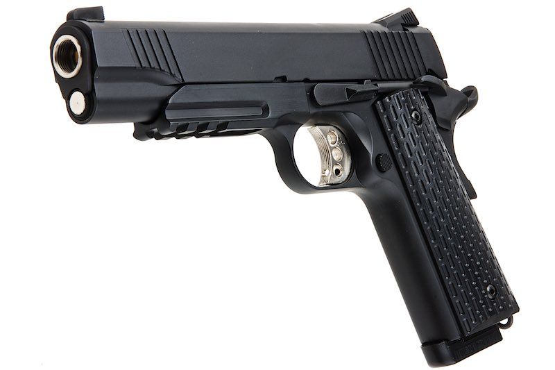 Army Armament R28 1911 グリーンガス エアソフトピストル - ブラック-AIRSOFT GOGO エアガン・サバゲー用品通販
