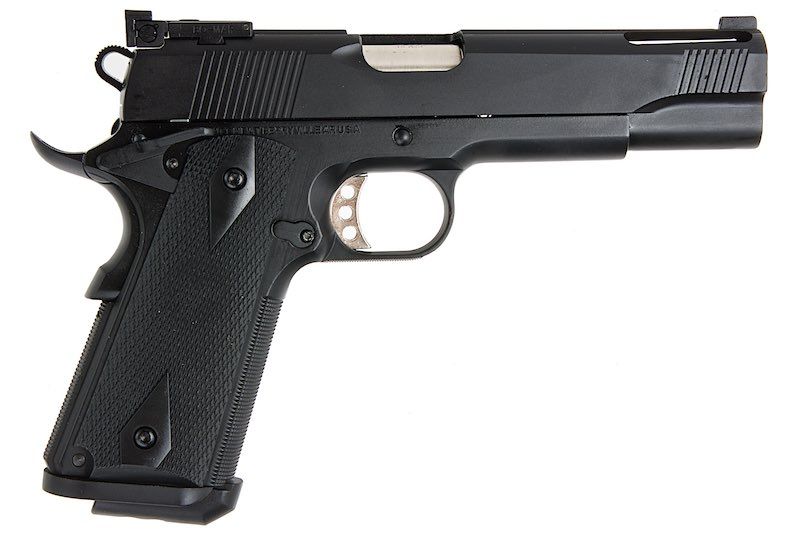 Army Armament R30 M1911A1 V12 カスタム GBB ピストル - ブラック-AIRSOFT GOGO エアガン・サバゲー用品通販