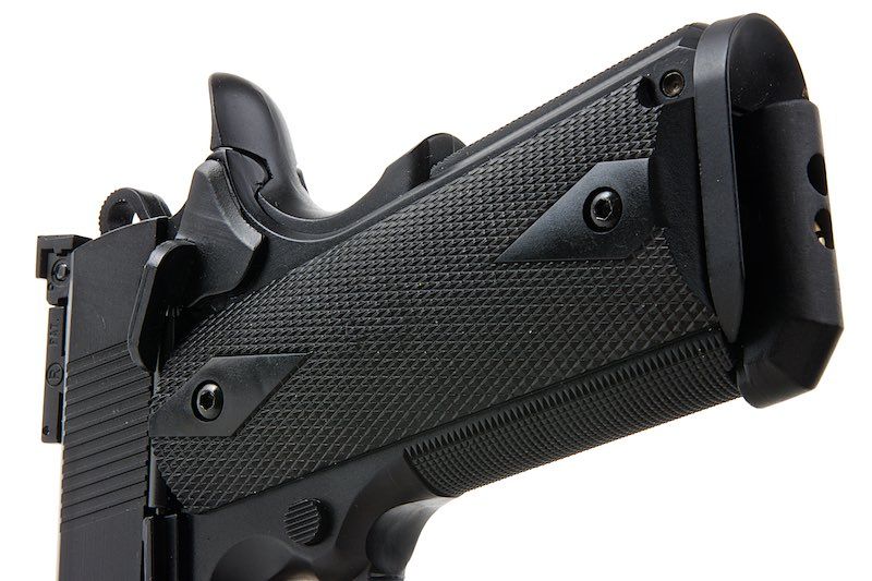 Army Armament R30 M1911A1 V12 カスタム GBB ピストル - ブラック-AIRSOFT GOGO エアガン・サバゲー用品通販