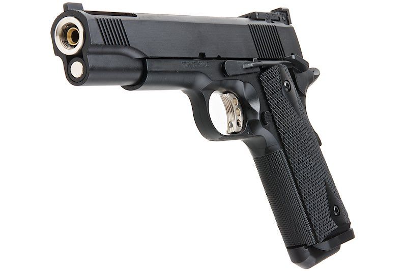 Army Armament R30 M1911A1 V12 カスタム GBB ピストル - ブラック-AIRSOFT GOGO エアガン・サバゲー用品通販