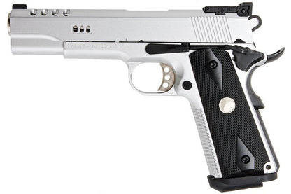 Army Armament R30 M1911A1 V12 カスタム グリーンガス エアソフトピストル - 銀(ぎん)-AIRSOFT GOGO エアガン・サバゲー用品通販