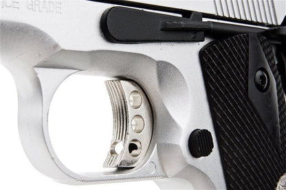 Army Armament R30 M1911A1 V12 カスタム グリーンガス エアソフトピストル - 銀(ぎん)-AIRSOFT GOGO エアガン・サバゲー用品通販