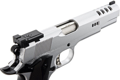 Army Armament R30 M1911A1 V12 カスタム グリーンガス エアソフトピストル - 銀(ぎん)-AIRSOFT GOGO エアガン・サバゲー用品通販