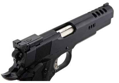 Army Armament R30 ウィルソンコンバット 1911 カスタム グリーンガス エアソフトピストル - ブラック-AIRSOFT GOGO エアガン・サバゲー用品通販